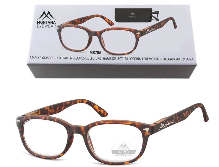 Okulary do Czytania asferyczne Montana BOX70A moc: +1