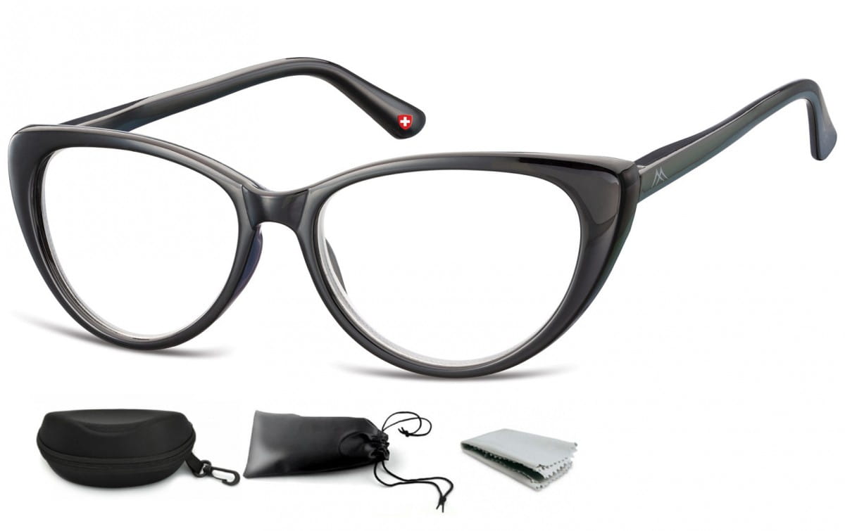 Plusy Okulary Do Czytania moc: +3.00 Kocie MR64
