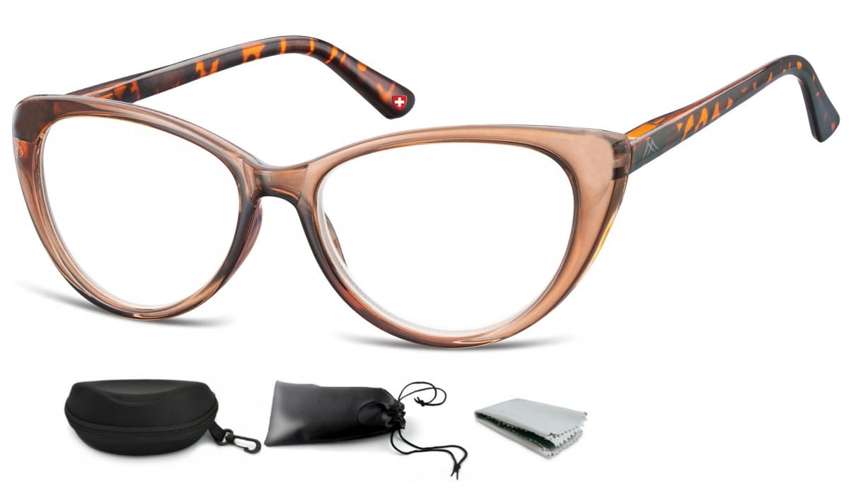 Plusy Okulary Do Czytania Kocie MR64E moc: +2,5