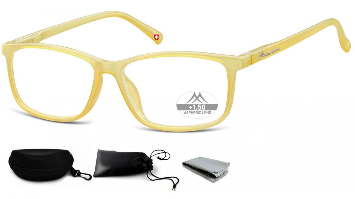 Asferyczne Okulary do Czytania moc: +1 Montana Plusy MR62C