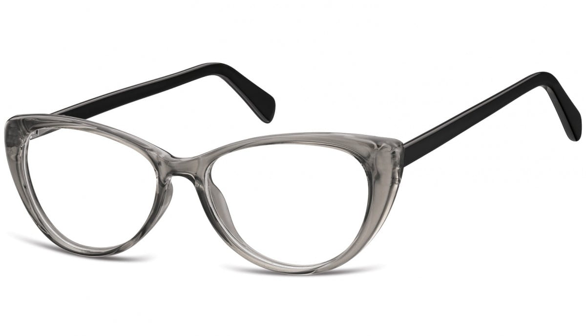 Okulary oprawki zerówki korekcyjne Kocie Oczy Sunoptic AC19G