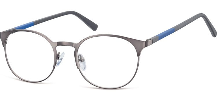 Okulary oprawki okrągłe metalowe Sunoptic 995