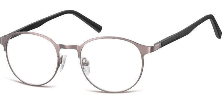 Okulary oprawki okrągłe stalowe Sunoptic 998D