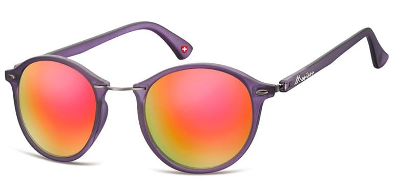 Okragle okulary przeciwsloneczne lustrzanki MS22G