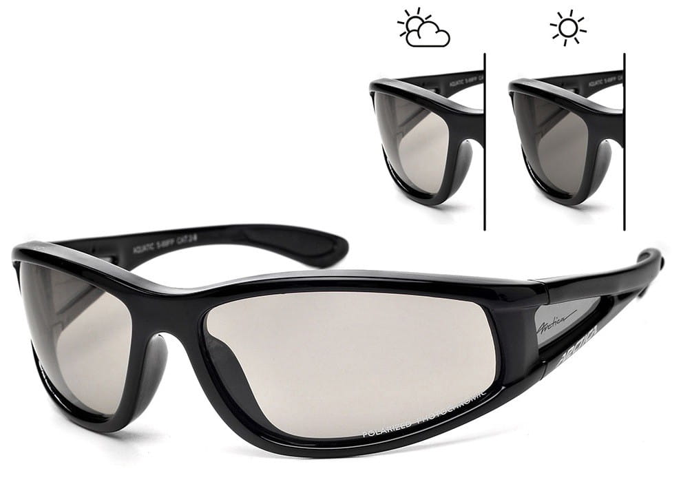 Okulary sportowe przeciwsłoneczne z polaryzacją i fotochromem Arctica S-69FP