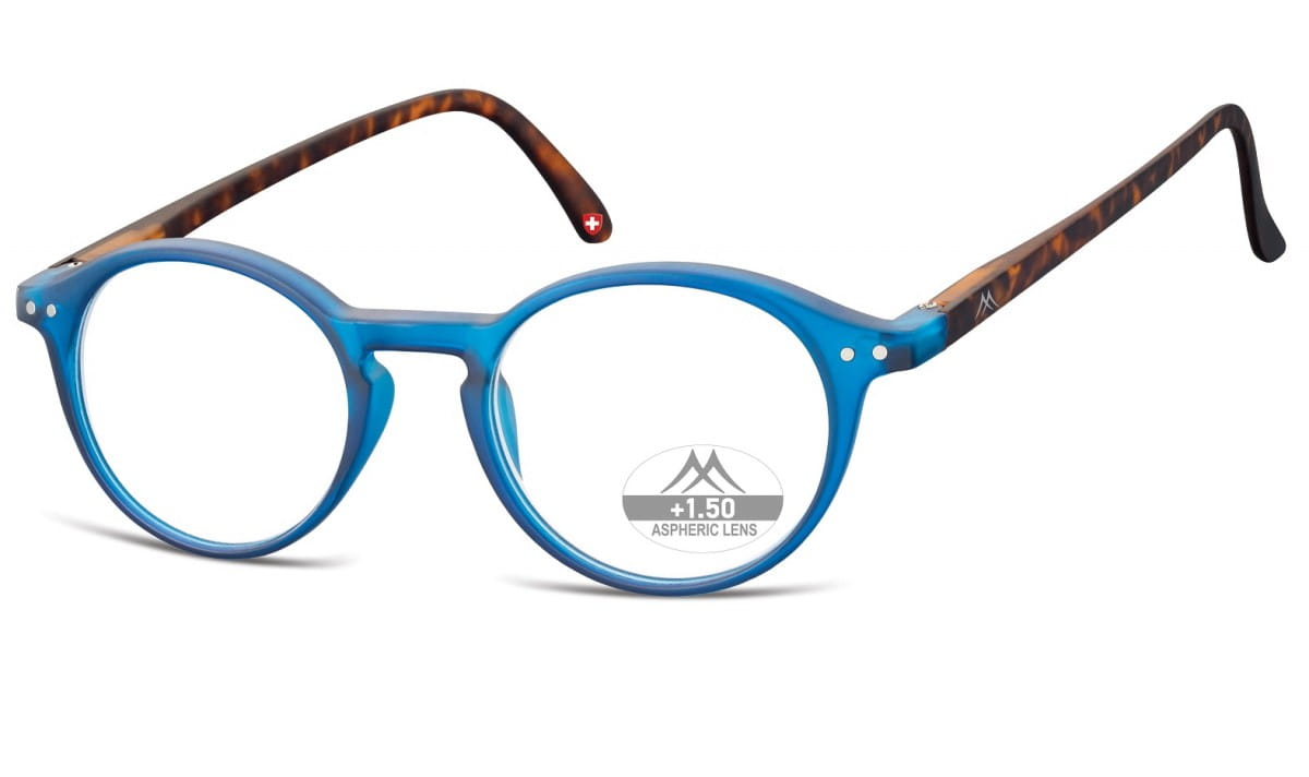 Asferyczne Okulary Lenonki do Czytania Montana Plusy MR65e moc: +3,5
