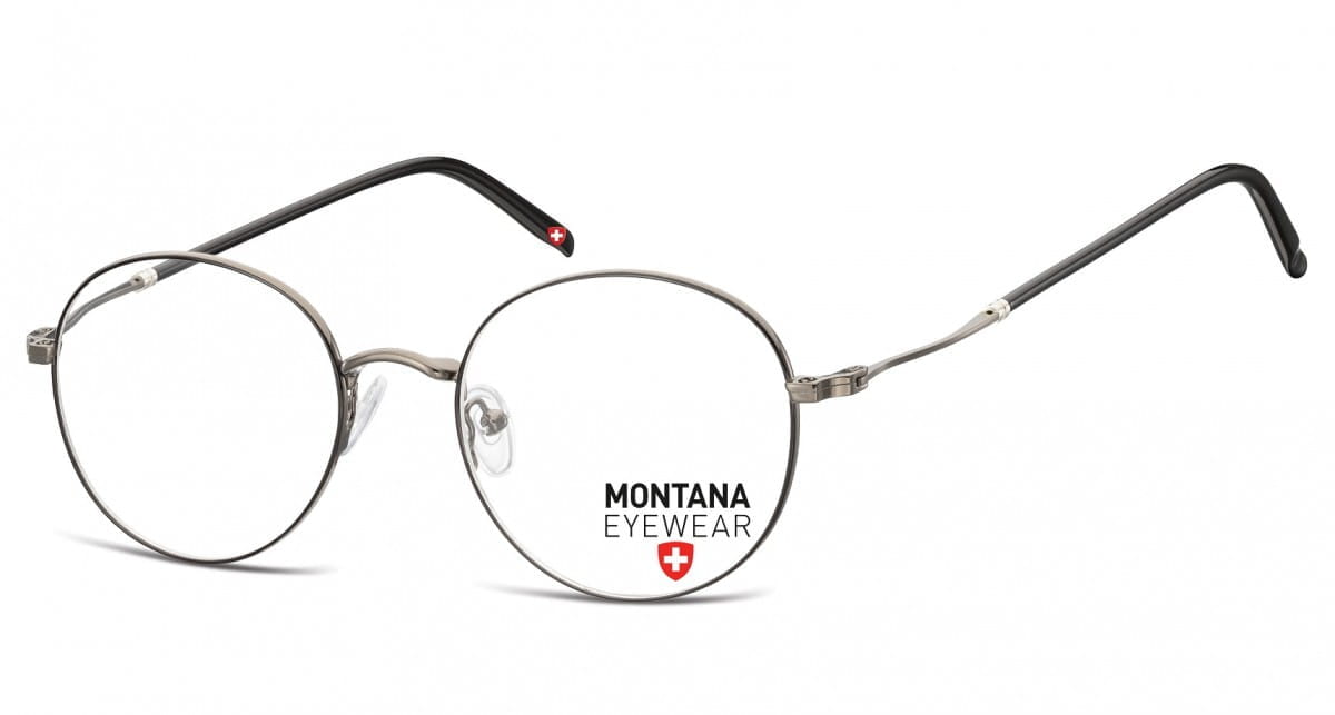 Lenonki okulary  Oprawki optyczne MM598B czarno-grafitowe