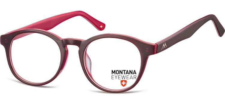 Lenonki okragle okulary oprawki optyczne, korekcyjne Montana MA66D