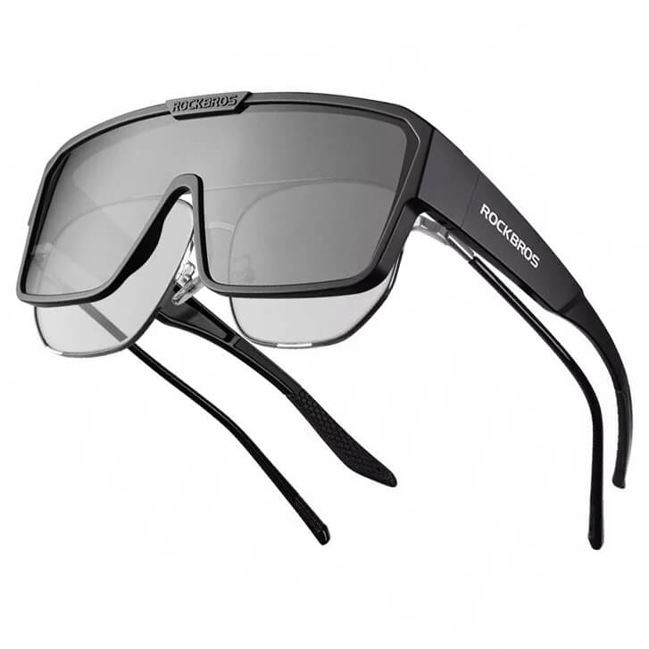 Okulary Nakładane na Korekcyjne FIT OVER przeciwsłoneczne z polaryzacją SP348-BLACK