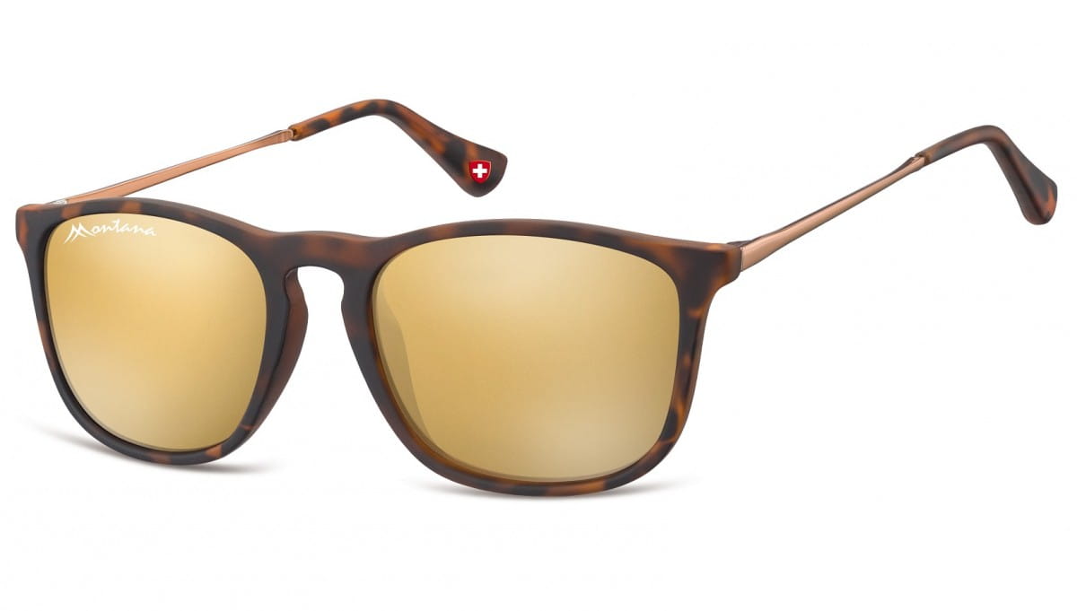Okulary dziecięce nerdy Unisex lustrzanki matowe CS72D